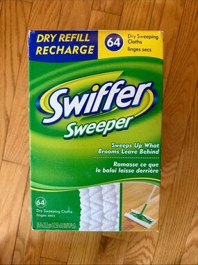 Swiffer Sweeper Dry Refill Cloths - pack of 64
